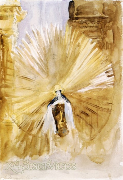 John Singer Sargent - Heilige Teresa von Avila - St Teresa of Avila
